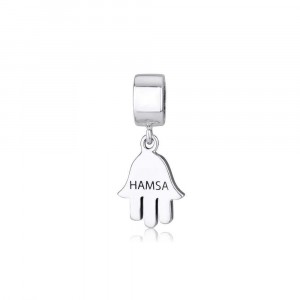 Hamsa Charm in Sterling Silver Charms