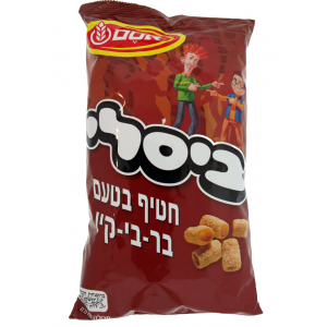 Barbeque Flavored Bissli Snacks (190g) Nourriture Israélienne Casher