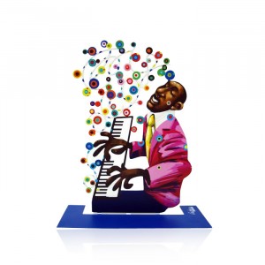David Gerstein Pianist Jazz Club Sculpture Décorations d'Intérieur