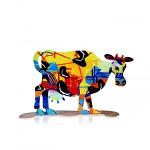 Hulda Cow by David Gerstein Décorations d'Intérieur