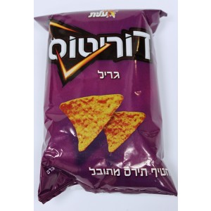 Elite Doritos Corn Chips with Barbeque Grill Flavoring (70gr) Nourriture Israélienne Casher