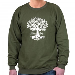 Tree of Life Sweatshirt (Variety of Colors to Choose From) T-Shirts Israéliens