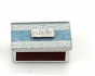 Glass Matchbox for Shabbat with Light Blue Stripe