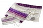 Women’s Tallit with Pink and Magenta Stripes by Galilee Silks